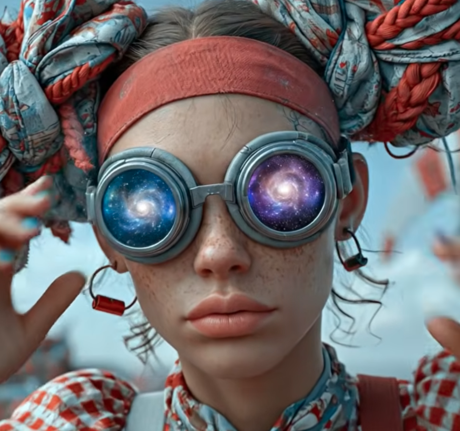 AI Surreal Art Video | “Under Hollow Skies” | Chris & Crystal AI Art | 4K | Unreal Realms